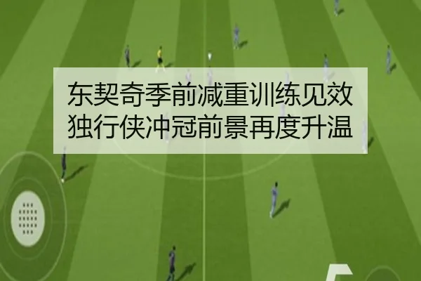 东契奇季前减重训练见效 独行侠冲冠前景再度升温